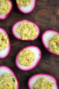 Pickled Deviled Eggs