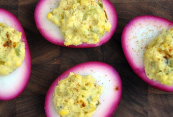 Pickled Deviled Eggs