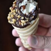Homemade Ice Cream Drumsticks