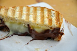 Chocolate and Brie Panini