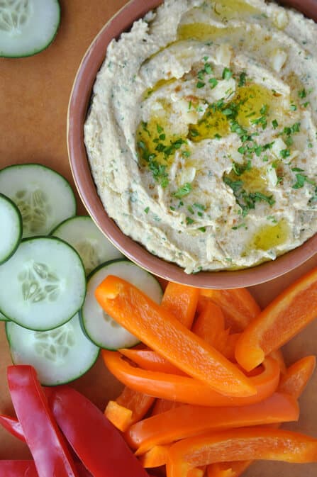 Roasted Garlic Hummus