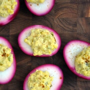 Pickled Deviled Eggs