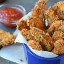 Portobello Fries with Spicy Ketchup