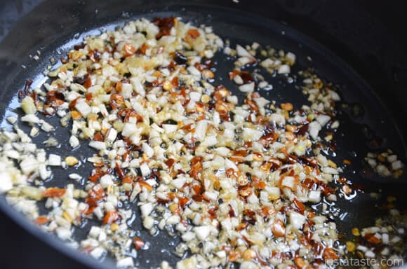 Sauteed Garlic and Ginger