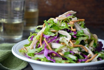 Chinese Chicken Salad with Sesame Dressing