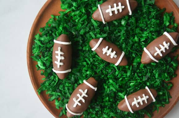 Nutella Chocolate Football Truffles