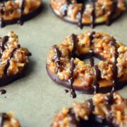 Homemade Samoas Girl Scout Cookies