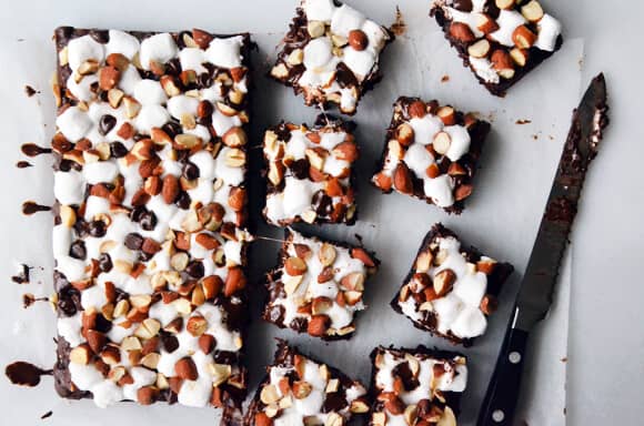 Rocky road brownies sliced final