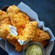 Baked Cheddar Chicken Tenders
