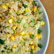 Quinoa with Corn and Scallions
