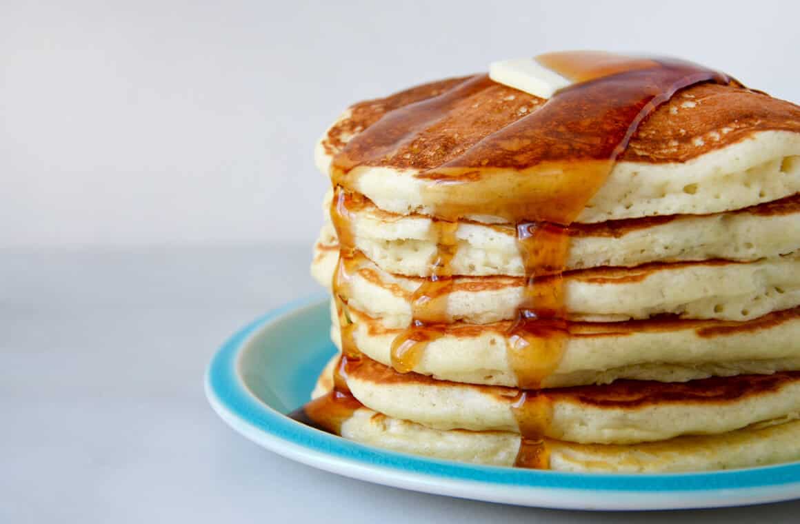 Just a Taste | Light and Fluffy Buttermilk Pancakes