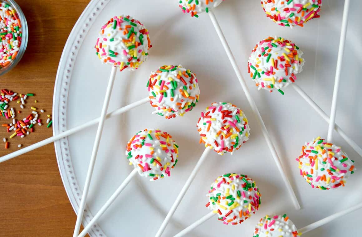 Just a Taste | No-Bake Cheesecake Cookie Pops