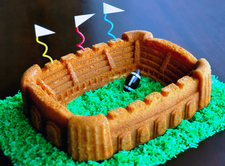 Football Stadium Cake Pan