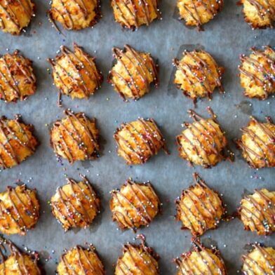 SWEET TREAT: Easy Coconut Macaroons with Chocolate