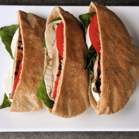 Grilled Portobello Pitas