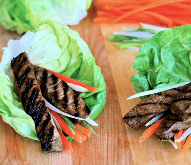 TUESDAY: Asian Beef Lettuce Cups