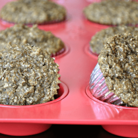 Bran Muffins with Date Puree