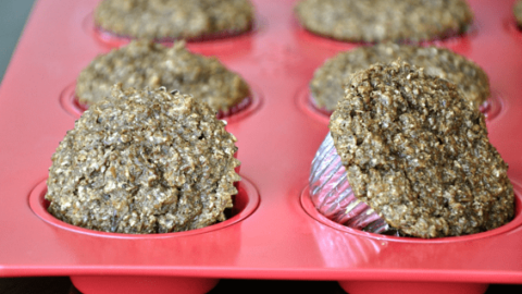 Bran Muffins with Date Puree