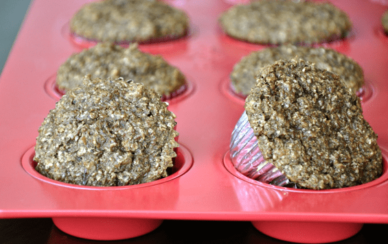 Bran Muffins with Date Puree