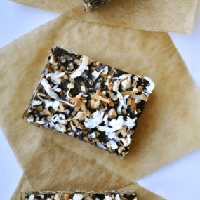 Coconut and Oatmeal Toffee