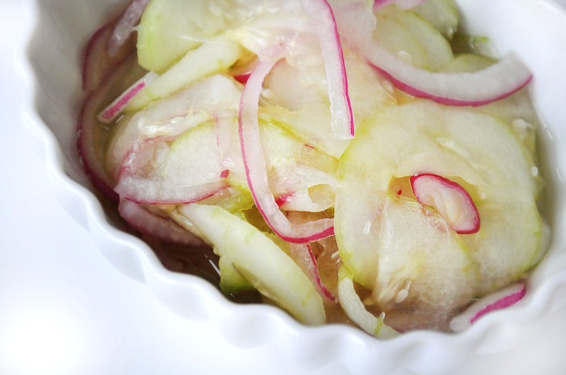 Pickeled Cucumber Salad