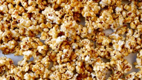 Easy Homemade Caramel Corn