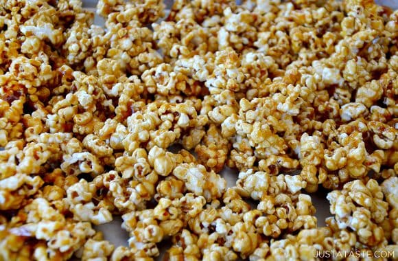 The best caramel popcorn