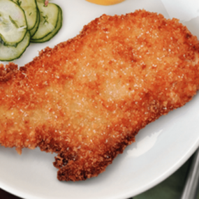 Hungarian Wienerschnitzel from justataste.com