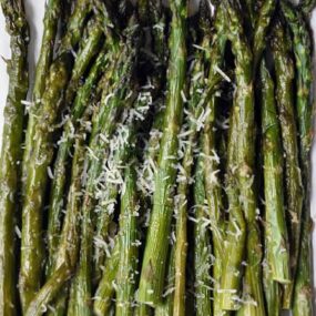 Roasted Asparagus with Parmesan