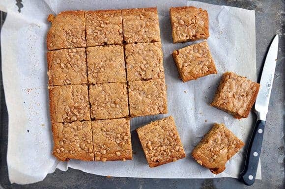 Toffee Blondies