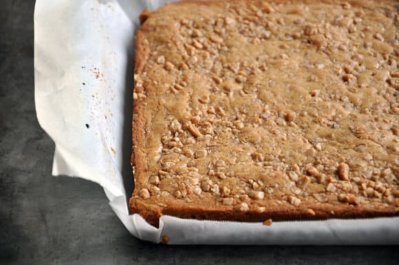 Toffee Blondies