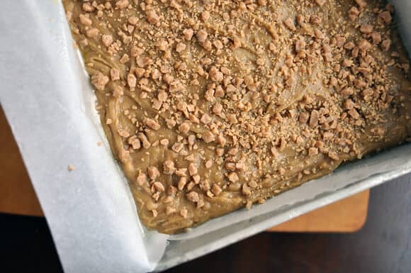 Toffee Blondies