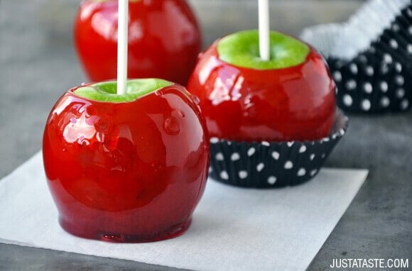 Easy Homemade Candy Apples Recipe