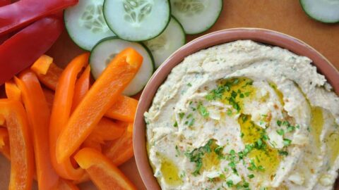 The Secret to the Best Homemade Hummus from justataste.com