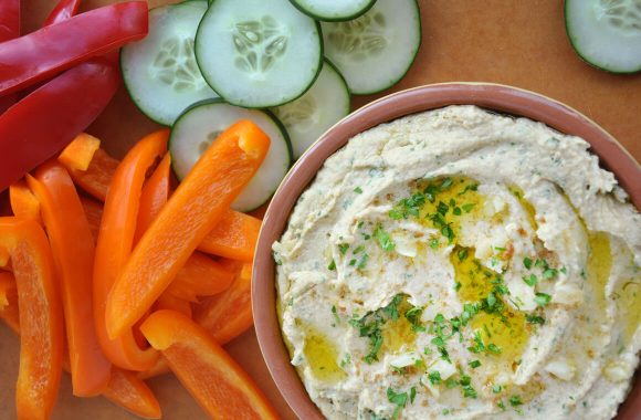 The Secret to the Best Homemade Hummus from justataste.com