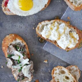 Crostini Three Ways
