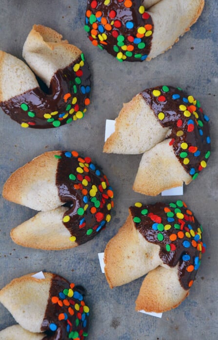 Homemade Fortune Cookies