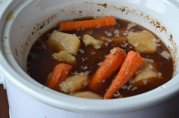 Crock Pot Beef and Bacon Hash