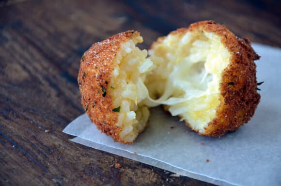 Arancini (Rice lopty)