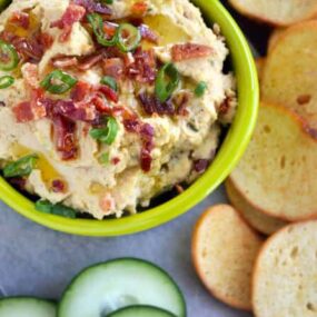 Bacon Scallion Hummus