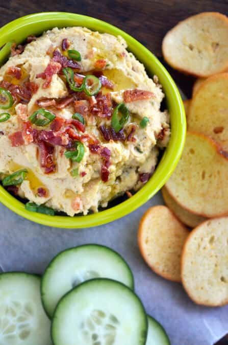 Bacon Scallion Hummus