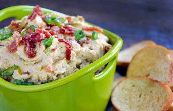 Bacon Scallion Hummus