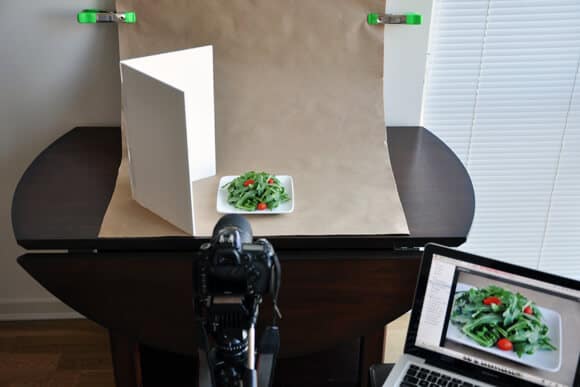 In-Home Food Photo Setup