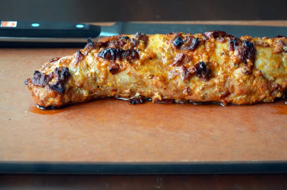 Roasted chipotle pork