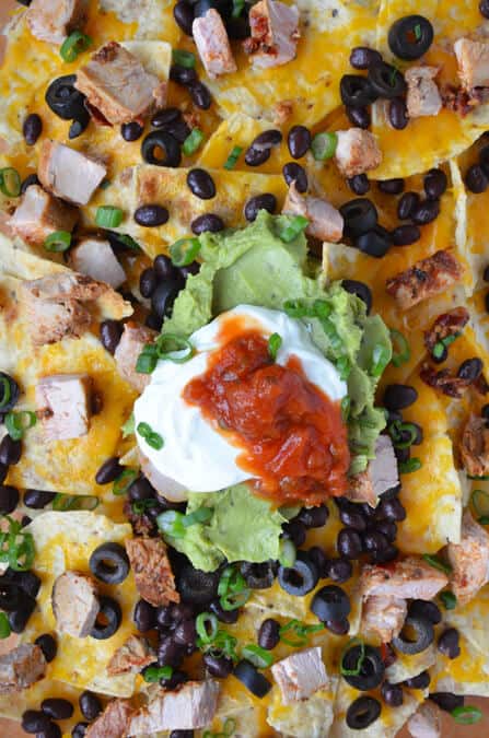 The Ultimate Chipotle Pork Nachos