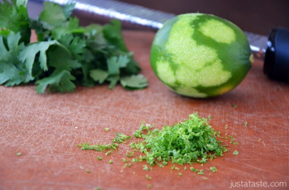 Fresh Lime Zest