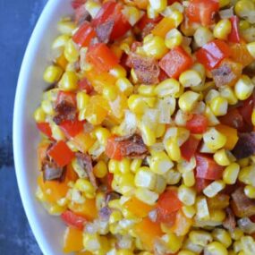 Confetti Corn with Bacon