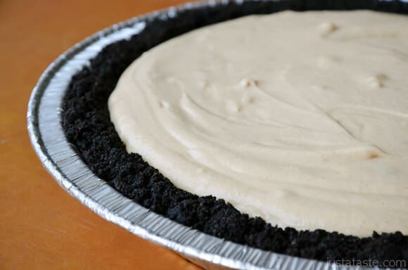 Frozen Peanut Butter Banana Pie