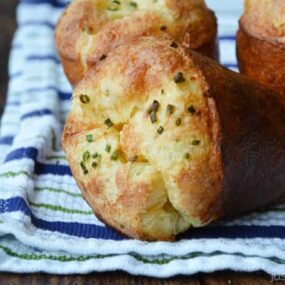 Gruyere Chive Popovers