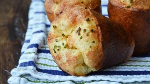 Gruyere Chive Popovers